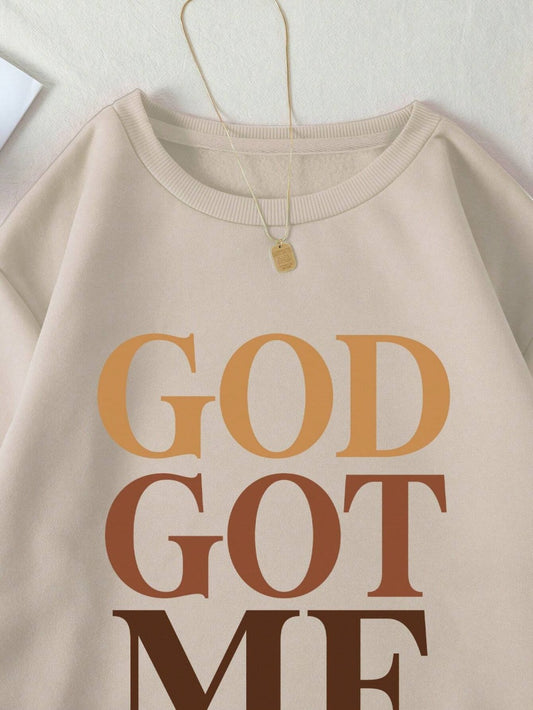 Pullover God Got Me Sweater