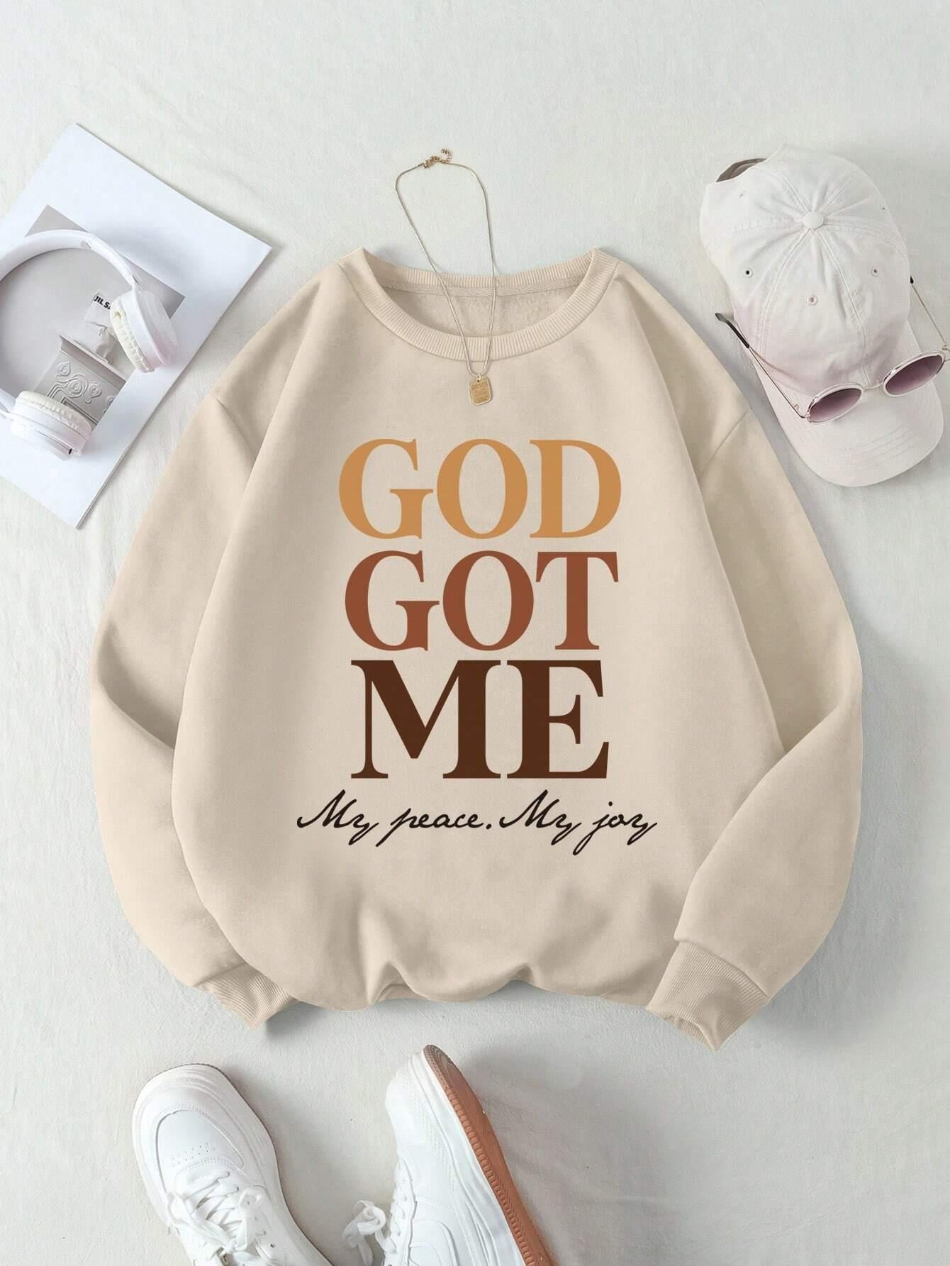 Pullover God Got Me Sweater