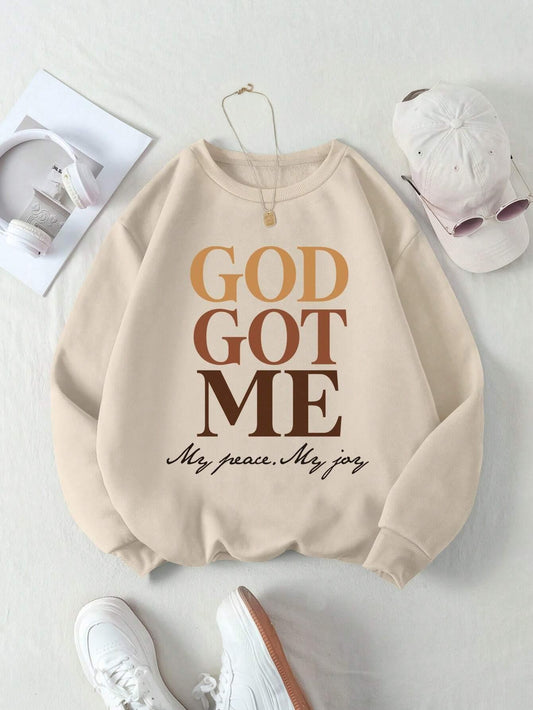 Pullover God Got Me Sweater
