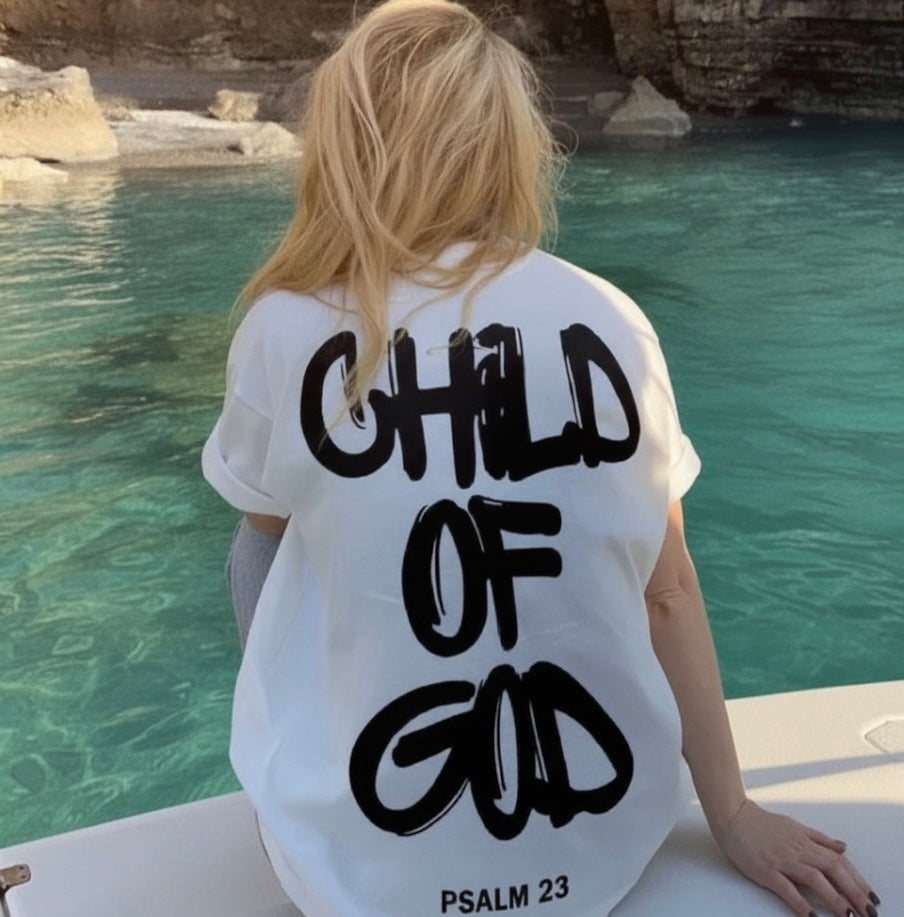 Child Of God Print T-shirt